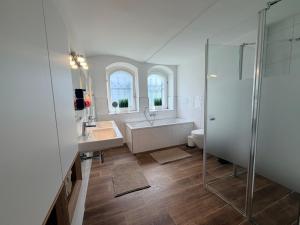 Ferienwohnung Villa Historica 250qm mit Garten, Dart, Tischkicker, Parkplatz, free Wifi