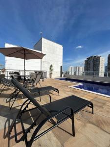 Lindo Studio com Banheira Privativa
