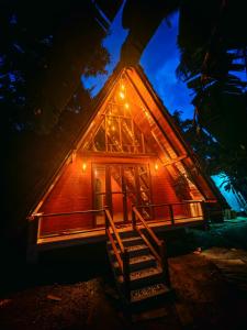 Paddy field Whispering wind Cabin