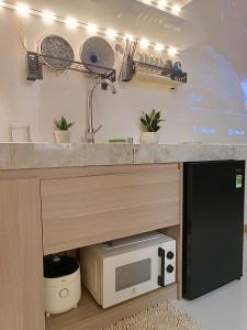 Căn hộ riêng 1 giường King view tầng cao Hải Phòng