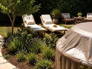 Luna Mediteran Garden Home - Jacuzzi & Gym