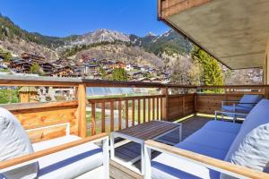 Montchavin - Appartement 6 pers, terrasse & vue montagne
