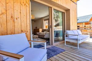 Montchavin - Appartement 6 pers, terrasse & vue montagne