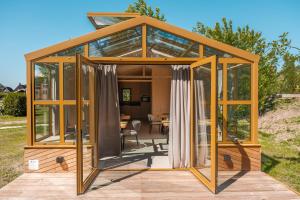 Groepsruimte + 4 Tiny Greenhouses (16 personen)