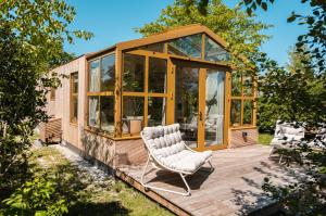Groepsruimte + 4 Tiny Greenhouses (16 personen)