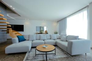 luxury villa beach front in olea residence