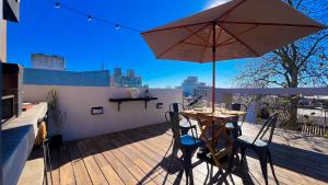 Depto Ariel 2 - Depto para 4 PAX con terraza, parrilla y cochera en La Perla, Mar del Plata - Hola Sur
