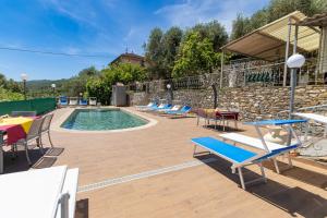 Casa LUCI con piscina privata tra Mare e Ulivi