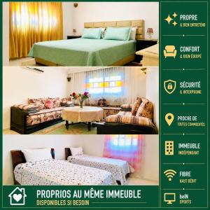 Bel appartement refait à neuf au centre ville, bien équipé, Fibre haut débit