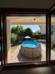 Villa Belvedere, con Piscina e giardino esclusivo, vista panoramica, Piccola palestra, 3 Camere,2 bagni