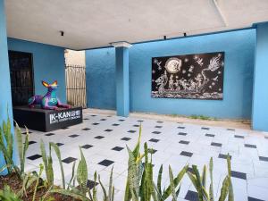 Calli Tochtli Dreaming Among Alebrijes