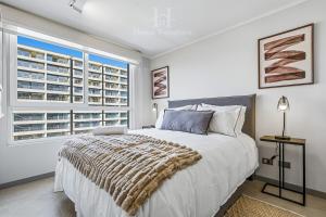 HT Cozy Apartment in Ñuñoa for 3 People with Parking