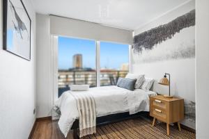 HT Comfortable apartment in Ñuñoa with parking and AC