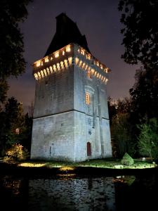 Donjon de Saintines - gîte 6 adultes 3 enfants - monument historique