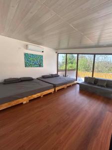 Loft-type Cabin with garden and 42-sqm pool