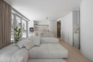 Refined luxury apartment surrounded by forest