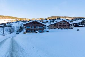 Mountain view apartment with terrace & slopes