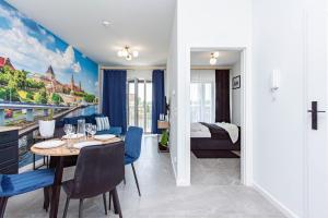 Apartly - Bulvar z widokiem na Odrę# Balkon