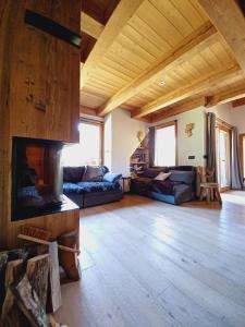 Demi Chalet with garden a Megeve