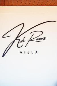 Oceanfront Villa at Bang po Beach-Koh Rooms