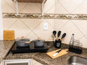 Studio aconchegante com ar-condicionado e Smart TV