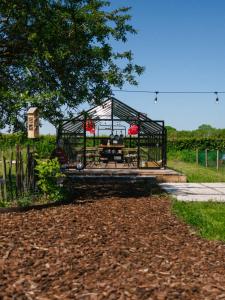 Hoeve de Binnenplaets - Glamping tent met HOTTUB