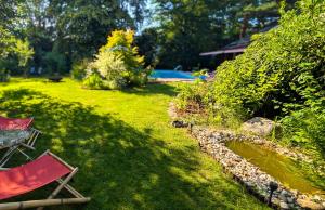 Traumwohnung in der Galerie, Kunst, Garten, Pool