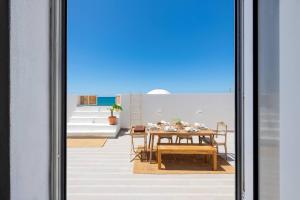 Two beachfront semi detached villas on the sand