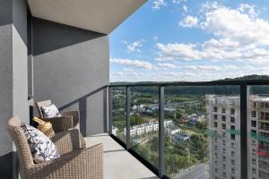 Apartament Golden Sky - 17 piętro - taras widokowy - bezpłatny parking - Aquapark Reda