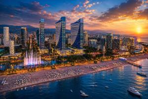 Delightful Sea View Aparthotel In Orbi City Batumi