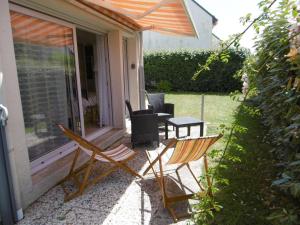 Studio 2 à 3 personnes à 50 m de la mer, terrasse, parking BREWEN