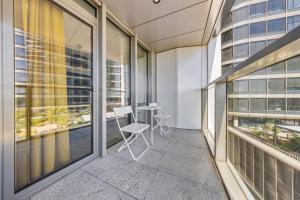AC Eurovea Tower Apartment with Balcony & Danube View