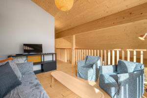 Nachhaltiges Luxus-Chalet Panoramablick Galerie