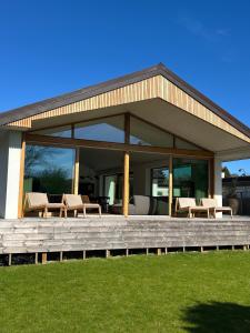 Brand new designer house near sea and nature