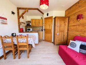 Studio cosy skis aux pieds avec parking, animaux acceptés - FR-1-505-230