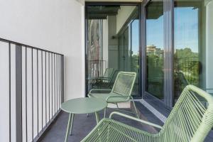 Modern City Terrace, with Cityscape Views