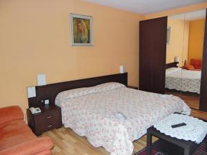 Standard Double Room with Balcony and Lake View room in Hotel Nassa Garni
