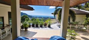 Unique panoramic sea view pool villas