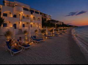 Villa Tamaris on the beach