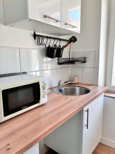 Studio lumineux vue jardin - calme - Wi-Fi