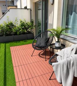 Apartmán s terasou - centrum mesta