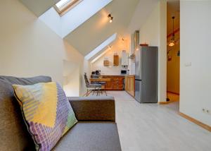 Beachfront Mansard One Bedroom Apartment in Historic Bath-House