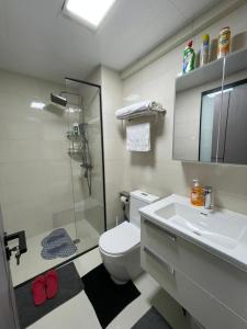 spacious living apartment with fully equipped gym swimming pool private parking space, children play area and amazing scenic views