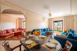 Al ilham Apartment 2BD Marrakech Center, Majorel Gardeen 5 min medina
