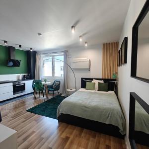 Modern, atmospheric apartment with air conditioning