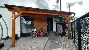 house with a boathouse for families