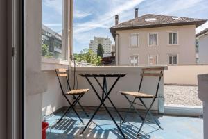 Studio near Mount Pilatus in Lucerne with Balcony