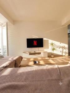 Skopje city center apartment with private parking