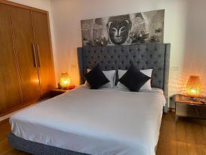 villa indépendante 3 chambre avec jardin privé-rez-de-chaussèe-agadir