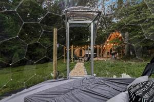 A-Frame, Hot Tub, Sauna, Geodome, Firepit, Blue Ridge
